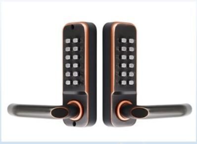 Keypad gate lock, both sides