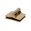 Soft-Close Gate Hinge Pair, Glass to Glass