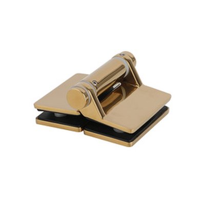 Soft-Close Gate Hinge Pair, Glass to Glass