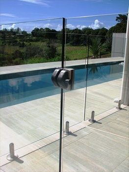 Glass Gate Panel 1200 x 900mm, 12mm Toughened